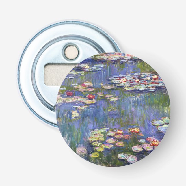 Claude Monet - Water Lilies / Nympheas Bottle Opener (Front)