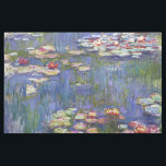 Claude Monet - Water Lilies / Nympheas Fabric<br><div class="desc">Water Lilies / Nympheas - Claude Monet,  1916</div>