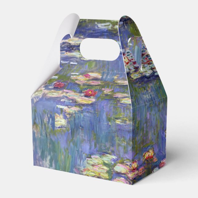 Claude Monet - Water Lilies / Nympheas Favor Box (Front Side)
