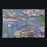 Claude Monet - Water Lilies / Nympheas Kitchen Towel<br><div class="desc">Water Lilies / Nympheas - Claude Monet,  1916</div>