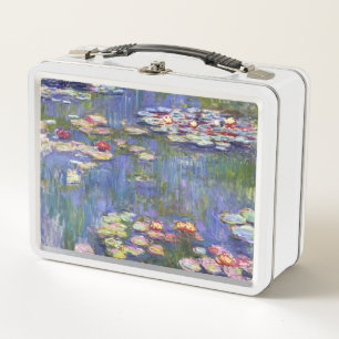 Claude Monet - Water Lilies / Nympheas Metal Lunch Box