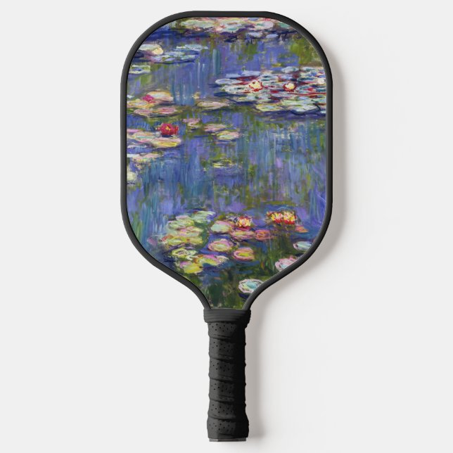 Claude Monet - Water Lilies / Nympheas Pickleball Paddle (Front)