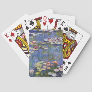 Claude Monet - Water Lilies / Nympheas Playing Cards