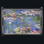 Claude Monet - Water Lilies / Nympheas Serving Tray<br><div class="desc">Water Lilies / Nympheas - Claude Monet,  1916</div>