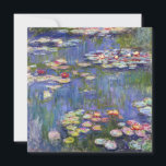 Claude Monet - Water Lilies / Nympheas Thank You Card<br><div class="desc">Water Lilies / Nympheas - Claude Monet,  1916</div>