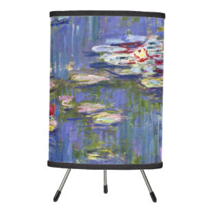 Claude Monet - Water Lilies / Nympheas Tripod Lamp