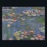 Claude Monet - Water Lilies Photo Print<br><div class="desc">Water Lilies by Claude Monet, 1916. Claude Monet was a founder of French Impressionist painting, and the most consistent and prolific practitioner of the movement's philosophy of expressing one's perceptions before nature, especially as applied to plein-air landscape painting. The term "Impressionism" is derived from the title of his painting Impression,...</div>
