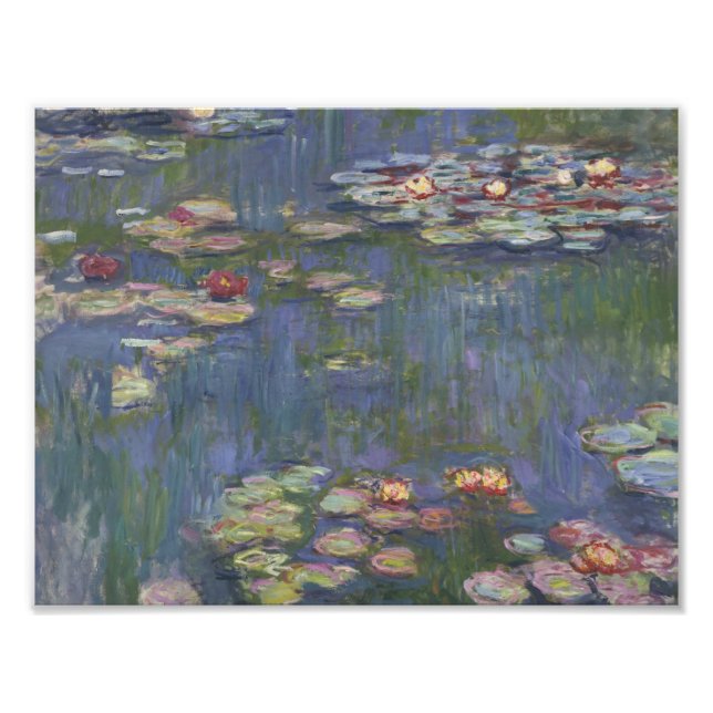 Claude Monet - Water Lilies Photo Print (Front)
