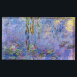 Claude Monet - Water Lilies Place Card Holder<br><div class="desc">Water Lilies / Nympheas by Claude Monet in 1916-1919</div>