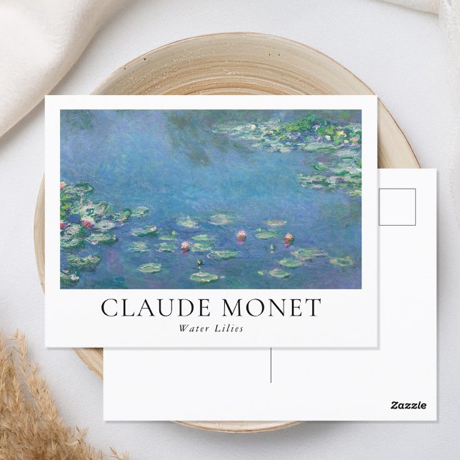 Claude Monet Water Lilies Postcard (Creator Uploaded)