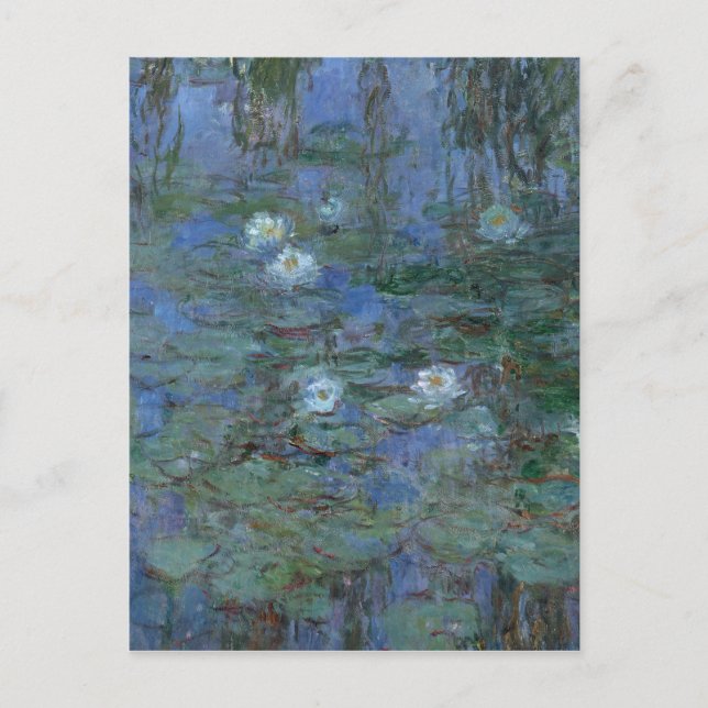 Claude Monet - Water Lilies Postcard (Front)