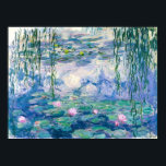 CLAUDE MONET -Water lilies Poster<br><div class="desc">CLAUDE MONET -Water lilies
Oil on canvas; reproduction</div>