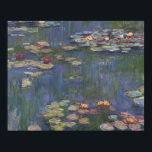 Claude Monet - Water Lilies Poster<br><div class="desc">Water Lilies by Claude Monet, 1916. Claude Monet was a founder of French Impressionist painting, and the most consistent and prolific practitioner of the movement's philosophy of expressing one's perceptions before nature, especially as applied to plein-air landscape painting. The term "Impressionism" is derived from the title of his painting Impression,...</div>