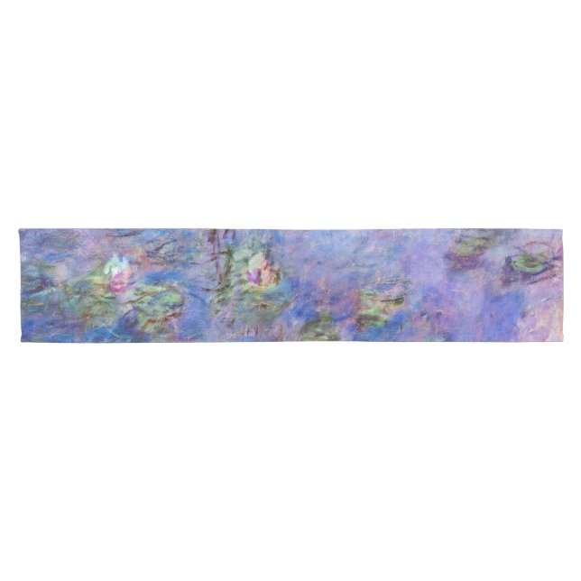 Claude Monet - Water Lilies Short Table Runner (Horizontal)