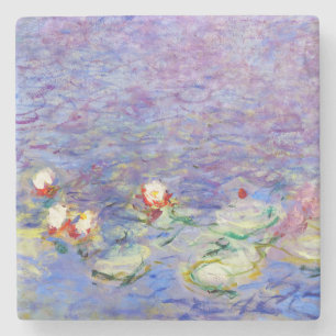 Claude Monet - Water Lilies Stone Coaster