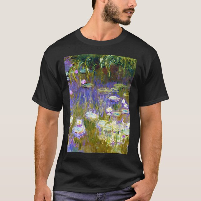 Claude Monet Water Lilies T-Shirt (Front)