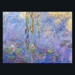 Claude Monet - Water Lilies Tablecloth<br><div class="desc">Water Lilies / Nympheas by Claude Monet in 1916-1919</div>