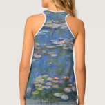 Claude Monet // Water Lilies Tank Top<br><div class="desc">Water Lilies is a series of approxiamately 250 oil paintings by French Impressionist Claude Monet (1840-1926). The paintings depict Monet's flower garden at Giverny and were the main focus of Monet's artistic production during the last thirty years of his life.</div>