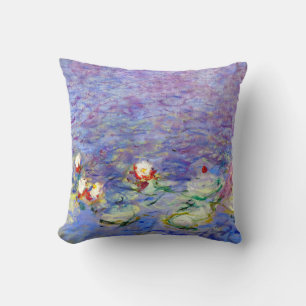 Claude Monet - Water Lilies Throw Pillow