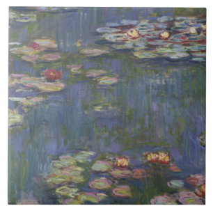 Claude Monet - Water Lilies Tile