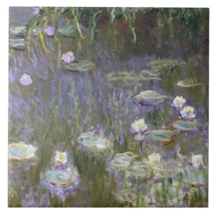 Claude Monet - Water Lilies Tile
