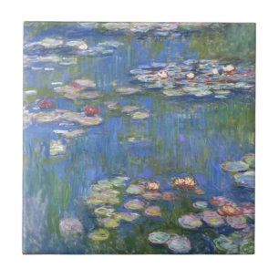 Claude Monet // Water Lilies Tile