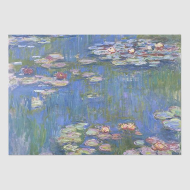 Claude Monet // Water Lilies Tissue Paper (Front)