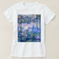 Claude Monet Water Lilies Vintage Floral HD Art