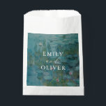 Claude Monet Water Lilies Wedding Favour Bag<br><div class="desc">Wedding favour bags featuring Claude Monet Water Lilies painting.</div>