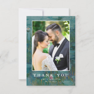 Claude Monet Water Lilies Wedding Thank You Card