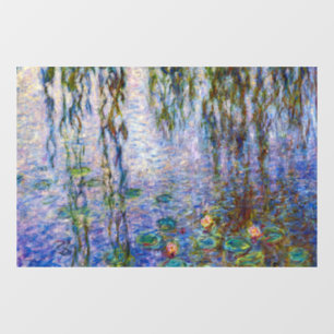 Claude Monet - Water Lilies Window Cling