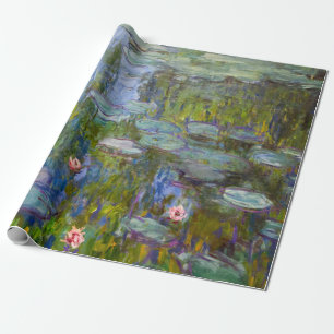 Claude Monet Water Lilies Wrapping Paper