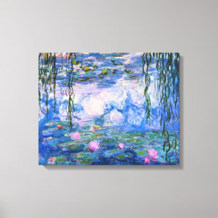 Claude Monet Water Lillies 1919 Canvas Print