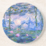 Claude Monet Water Lillies 1919 Coaster<br><div class="desc">Title: Water Lilies
Artist: Claude Monet
Year: 1919</div>