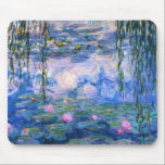 Claude Monet Water Lillies 1919 Mouse Pad<br><div class="desc">Title: Water Lilies
Artist: Claude Monet
Year: 1919</div>