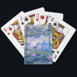 Claude Monet Water Lillies 1919 Playing Cards<br><div class="desc">Title: Water Lilies
Artist: Claude Monet
Year: 1919</div>