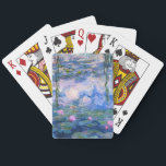 Claude Monet Water Lillies 1919 Playing Cards<br><div class="desc">Title: Water Lilies
Artist: Claude Monet
Year: 1919</div>