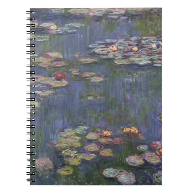 Claude Monet Water Lillies Notebook (Front)
