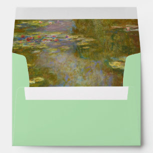 Claude Monet - Water Lily Pond 1917 Envelope
