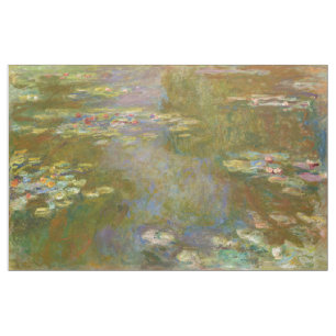 Claude Monet - Water Lily Pond 1917 Fabric