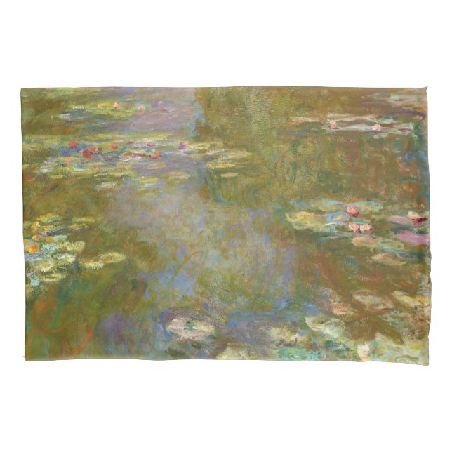 Claude Monet - Water Lily Pond 1917 Pillowcase (Front)