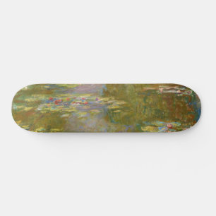 Claude Monet - Water Lily Pond 1917 Skateboard