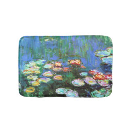 Claude Monet Water Lily Pond Bath Mat