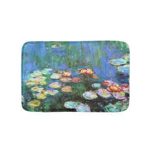 Claude Monet Water Lily Pond Bath Mat
