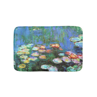 Claude Monet Water Lily Pond Bath Mat