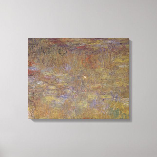 Claude Monet | Water-Lily Pond Canvas Print (Front)
