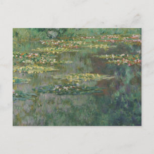 Claude Monet Water Lily Pond Fine Art GalleryHD Postcard
