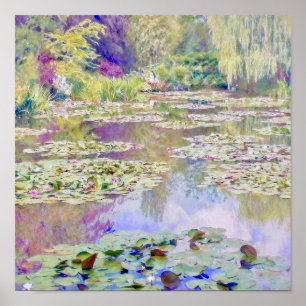 Claude Monet Water Lily Pond Giverny Poster