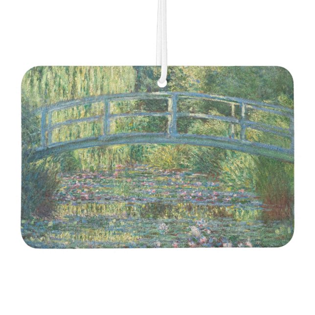 Claude Monet - Water Lily pond, Green Harmony Air Freshener (Front)