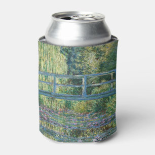 Claude Monet - Water Lily pond, Green Harmony Can Cooler